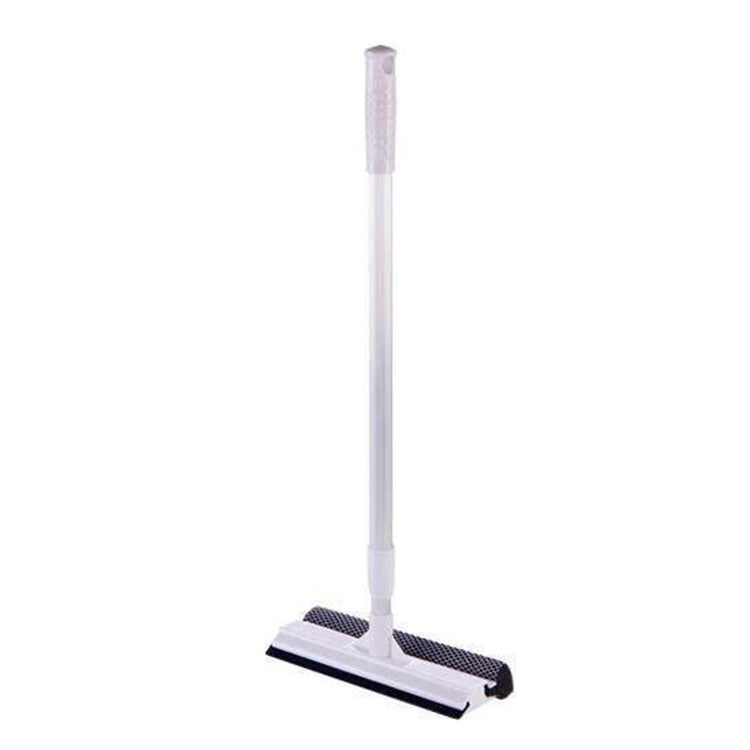 2-In-1 Household Double-Sided Glass Wiper Car Washing Cleaning Tool, Spec: Telescopic White