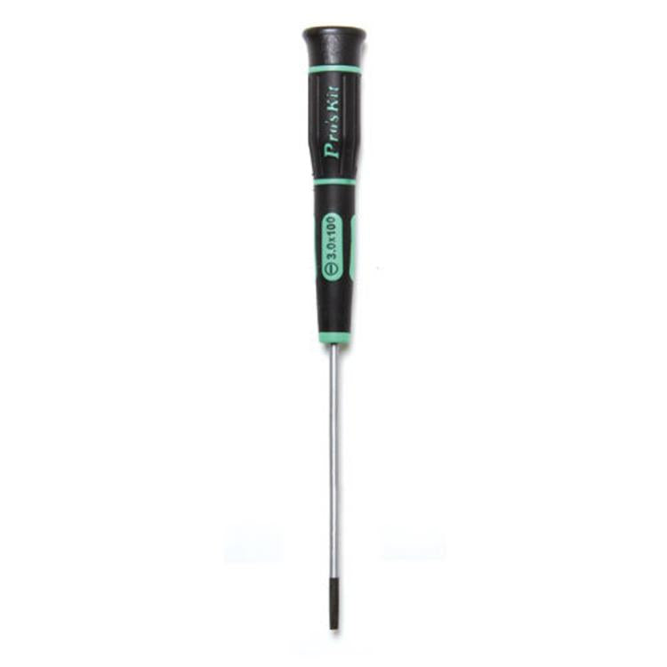 ProsKit  SD-081-S7 Slotted Precision Screwdriver - 3.0 x 100mm for Daily Electronics Repairs