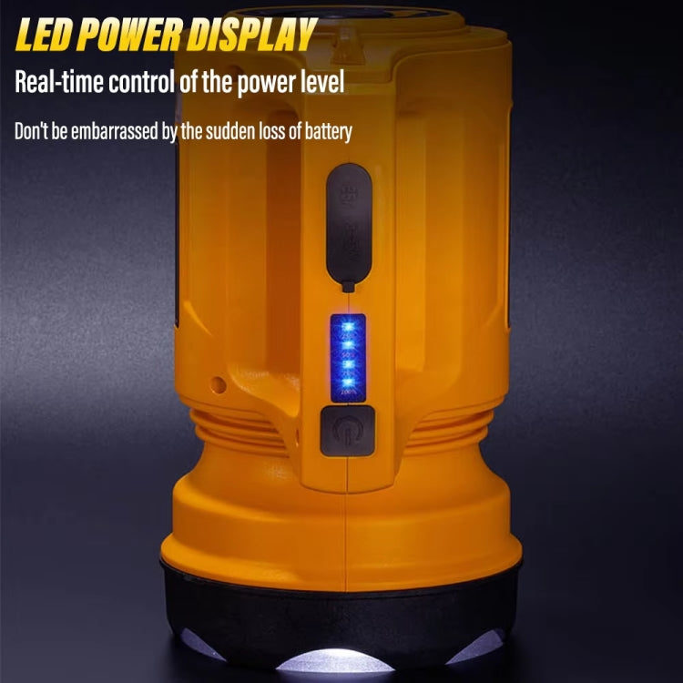 E-SMARTER 8W5205-2 Small Carrying Light With RGB Colorful Lamps Outdoor Cycling Searchlight