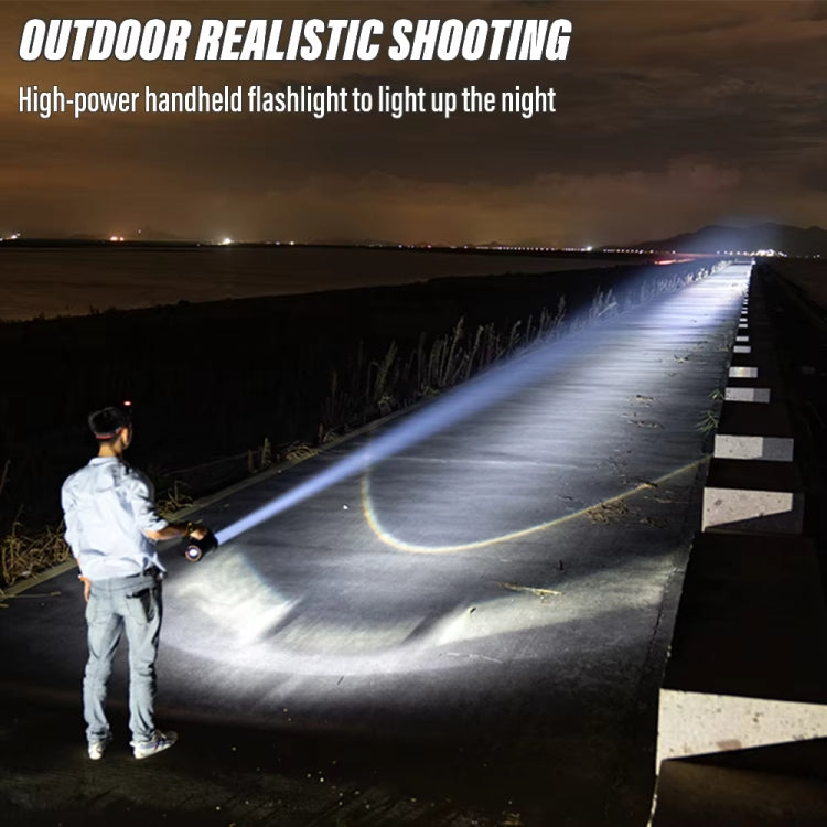 E-SMARTER 8W5205-2 Small Carrying Light With RGB Colorful Lamps Outdoor Cycling Searchlight