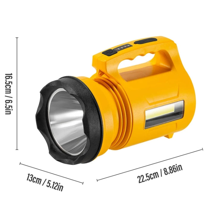 E-SMARTER 8W5205-2 Small Carrying Light With RGB Colorful Lamps Outdoor Cycling Searchlight