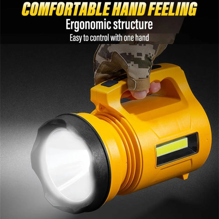 E-SMARTER 8W5205-2 Small Carrying Light With RGB Colorful Lamps Outdoor Cycling Searchlight