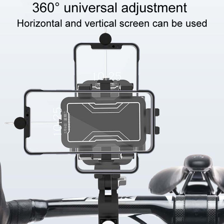 Bike Motorcycle Outdoor Riding Shockproof Cell Phone Navigation Bracket, Style: MT2301