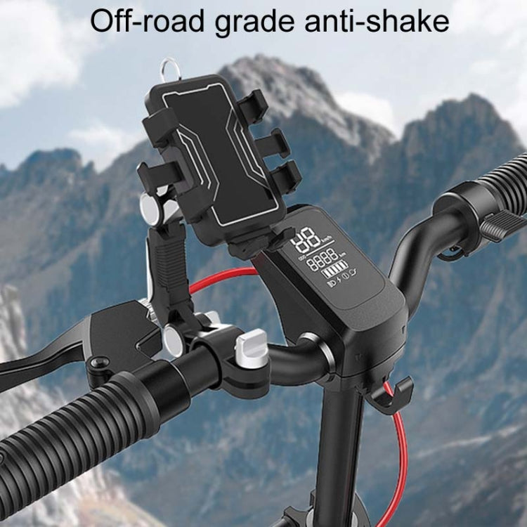 Bike Motorcycle Outdoor Riding Shockproof Cell Phone Navigation Bracket, Style: DC2301A