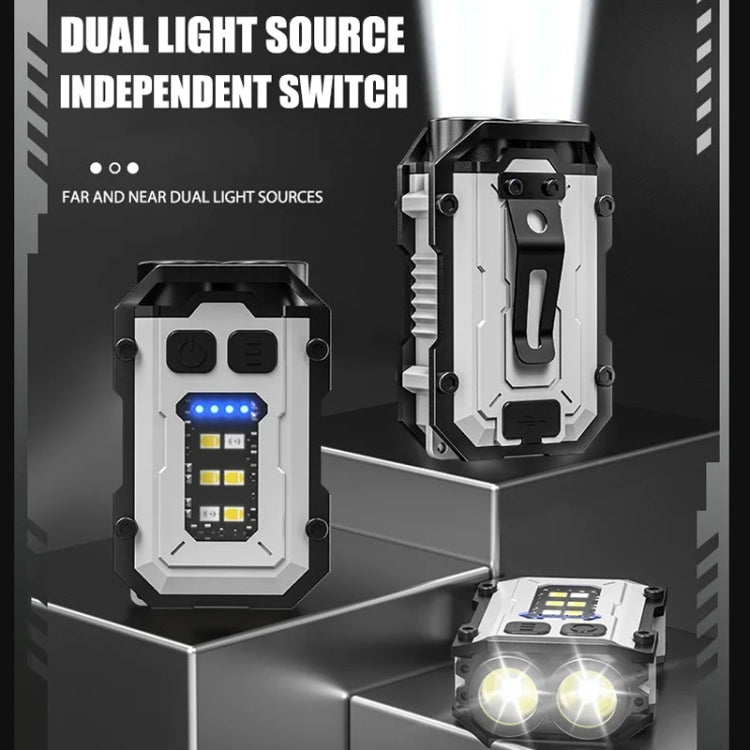 E-SMARTER YSD01 Outdoor Portable Mini Keychain Light Magnetic Anti Loss Auto Repair Light