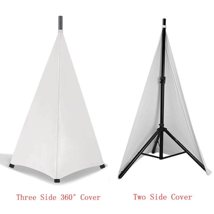 Stage Light-blocking Adjustable Speaker Stand Cover, Specifications: Two-sided