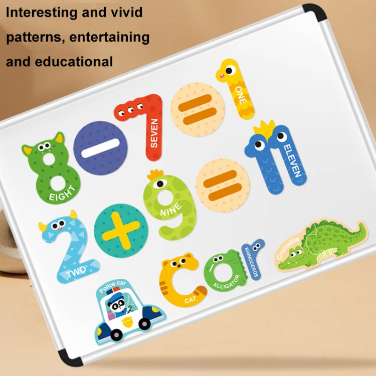 Children Educational Fun Magnetic Puzzle Refrigerator Magnets, Spec: Happy Farm