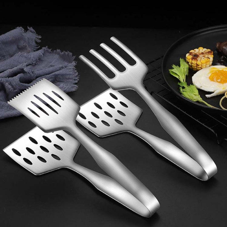 3-In-1 Multifunctional Home Kitchen Stainless Steel Steak Grill Spatula Clip, Style: B3