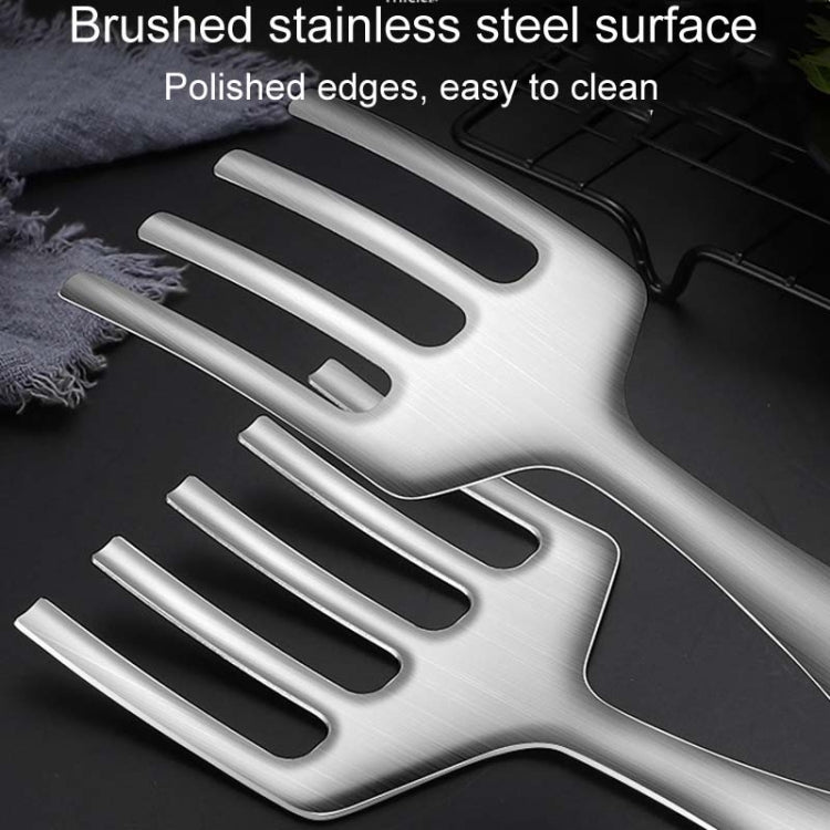3-In-1 Multifunctional Home Kitchen Stainless Steel Steak Grill Spatula Clip, Style: B1