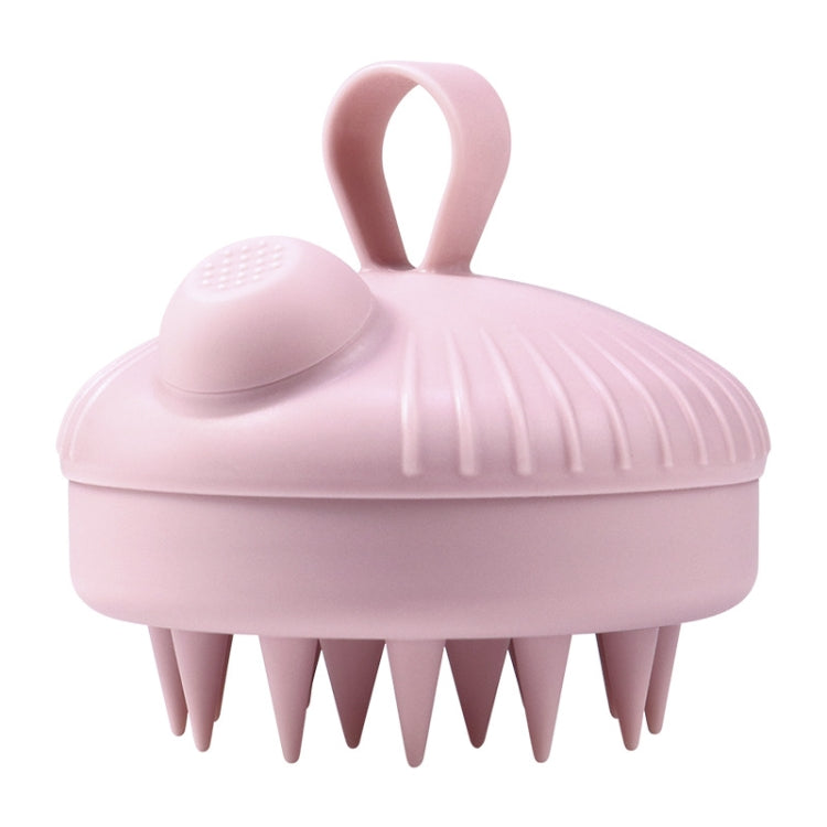 Multi-Functional Shower Scrubbing Ball Bathing Cleaning Brush Silicone Shower Brush, Color: Shampoo Pink