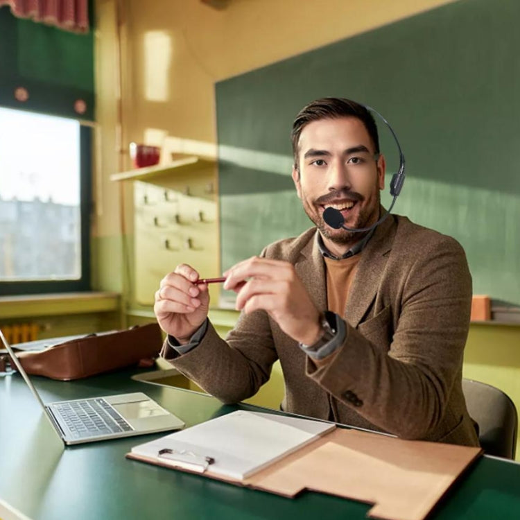 Online  Class Talk Game Voice USB Headset Microphone - 1m
