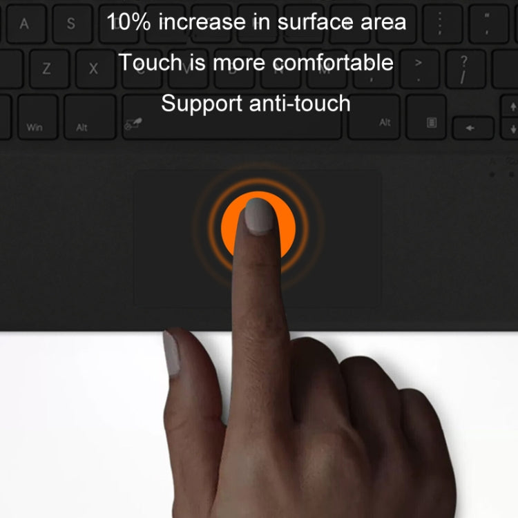 For Microsoft Surface Pro 8 / 9 / 10 / X Bluetooth Keyboard Magnetic Tablet Wireless Touch Backlit Keyboard With Pen Slot