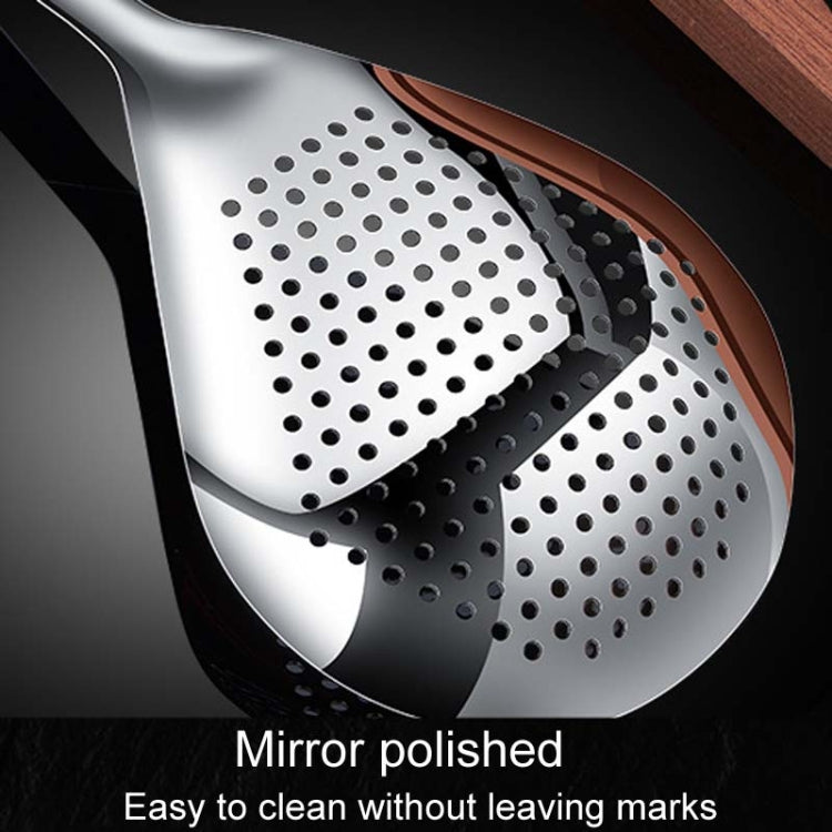 Large Household Stainless Steel Multifunctional Drainage Filter Spoon
