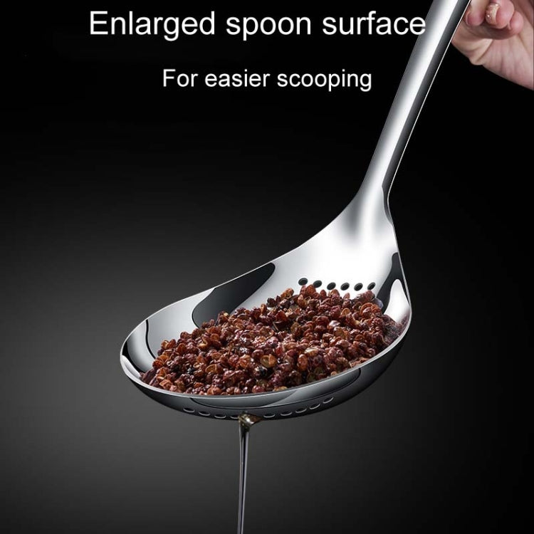 Large Household Stainless Steel Multifunctional Drainage Filter Spoon