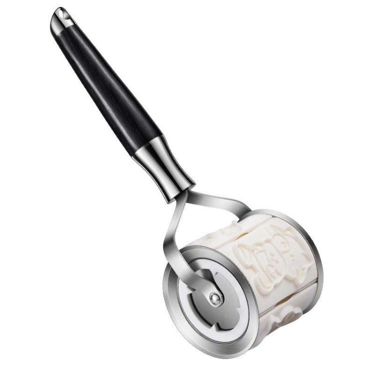 Household Stainless Steel Cookie Mold Multifunctional Magnetic DIY Baking Tool, Style: Roller Type