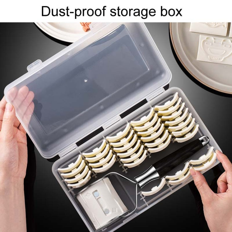 Household Stainless Steel Cookie Mold Multifunctional Magnetic DIY Baking Tool, Style: Roller Type