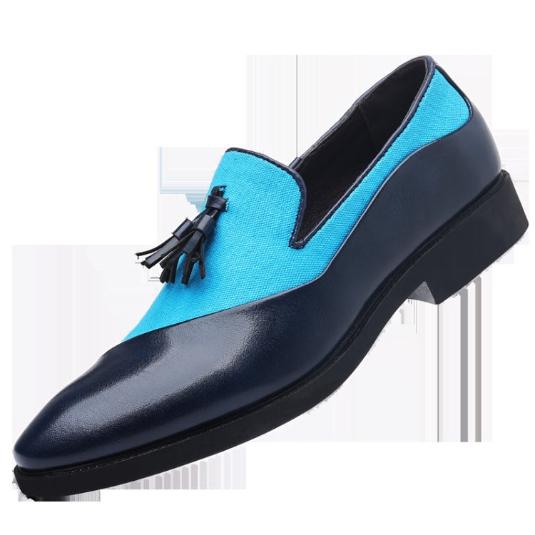 Men Dress Shoes Casual Business Formal Leather Shoes Trend Versatile Loafers, Size: 44