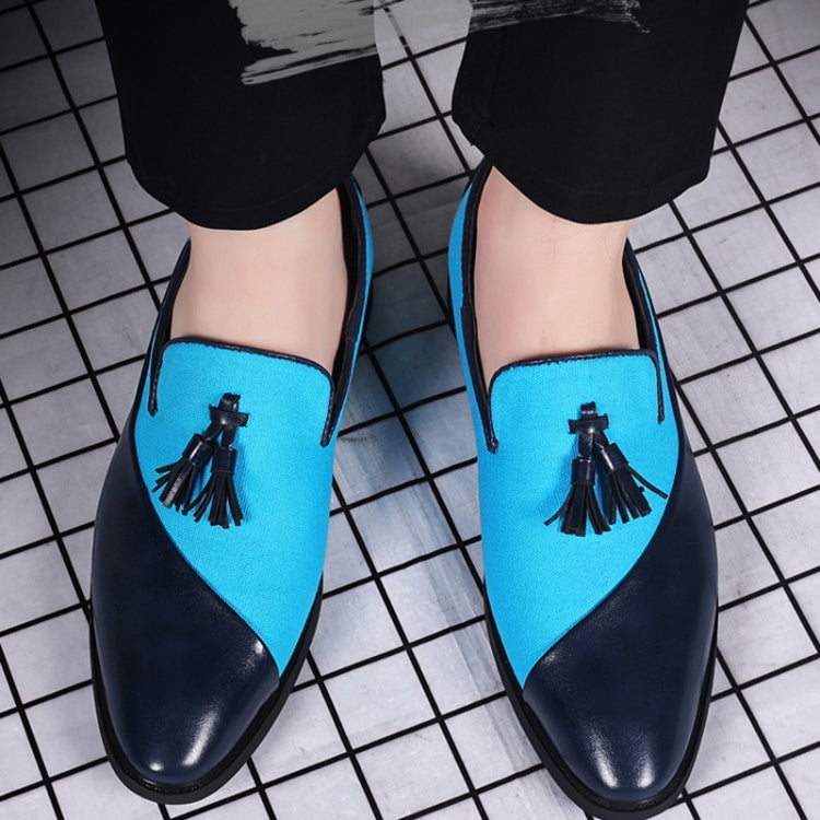 Men Dress Shoes Casual Business Formal Leather Shoes Trend Versatile Loafers, Size: 41