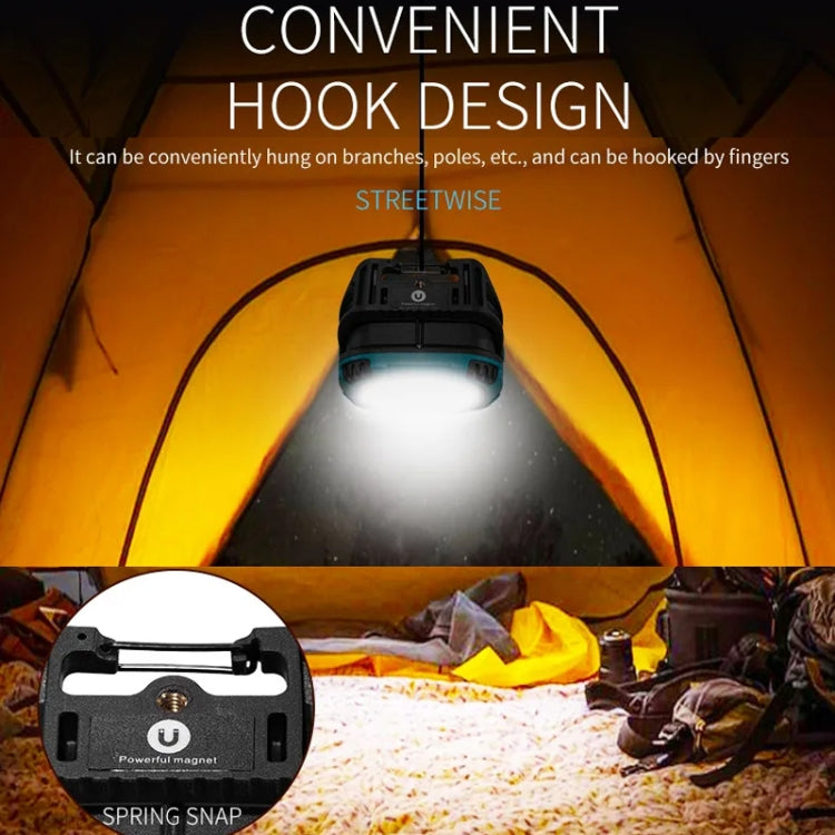 E-SMARTER W895-1 COB Portable Rechargeable Floodlight Work Light, Battery Not Included