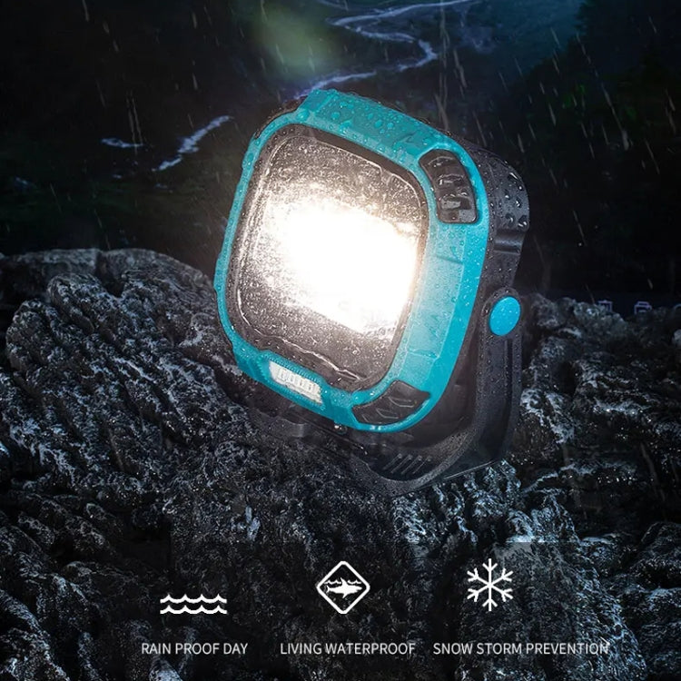 E-SMARTER W895-1 COB Portable Rechargeable Floodlight Work Light, Battery Not Included