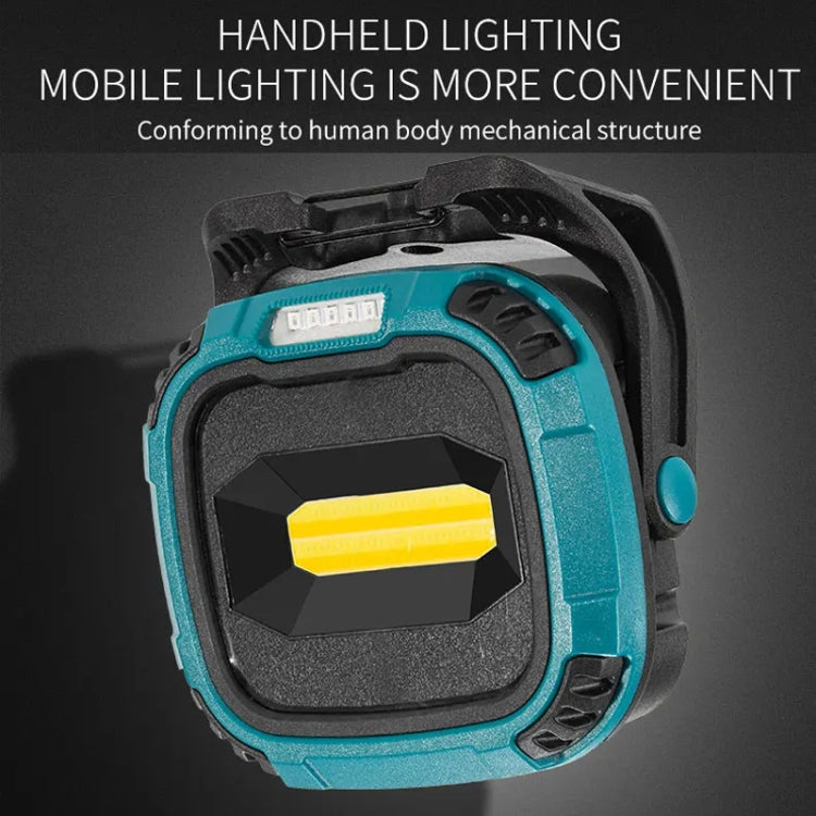 E-SMARTER W895-1 COB Portable Rechargeable Floodlight Work Light, Battery Not Included