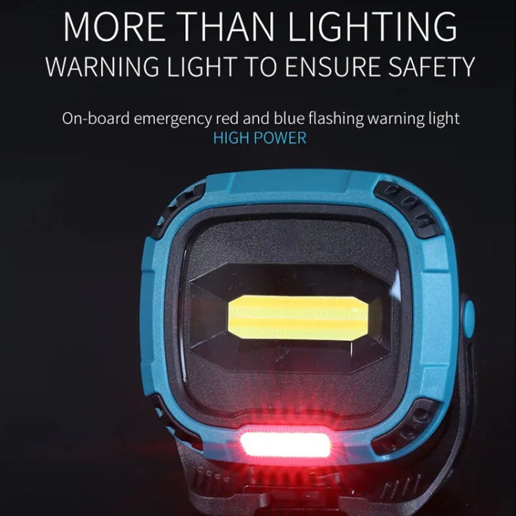 E-SMARTER W895-1 COB Portable Rechargeable Floodlight Work Light, Battery Not Included