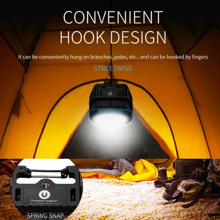 E-SMARTER W894-1 COB Magnetic Projector Work Light Emergency Portable Bright Flashlight