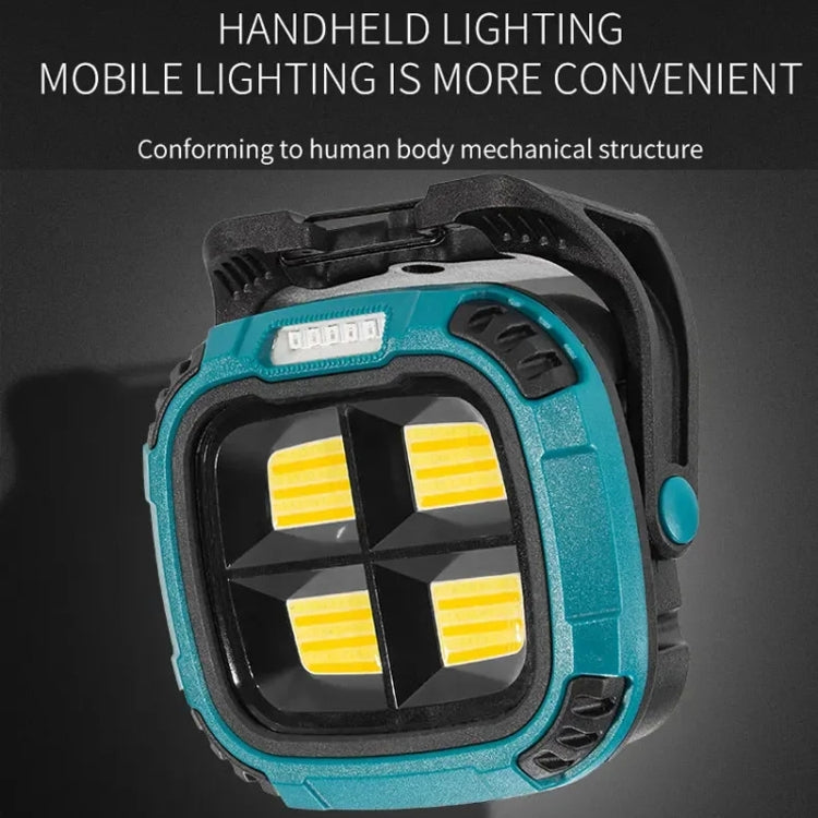 E-SMARTER W894-1 COB Magnetic Projector Work Light Emergency Portable Bright Flashlight