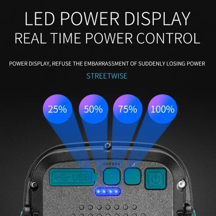 E-SMARTER W894-1 COB Magnetic Projector Work Light Emergency Portable Bright Flashlight