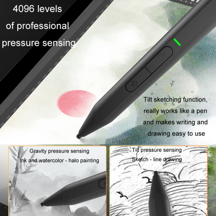 C582S For Microsoft Surface Stylus Pen Anti-Mistouch 4096 Pressure Sensitive Touch Pen Support lnk Bluetooth Function