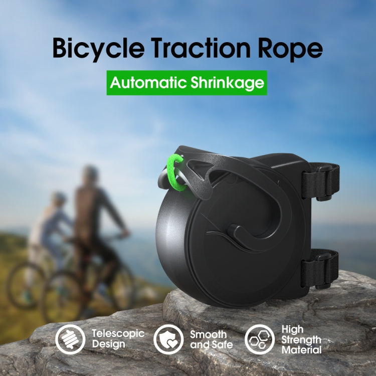 Parent-child Bicycle Trailer Device Towing Rope - Black