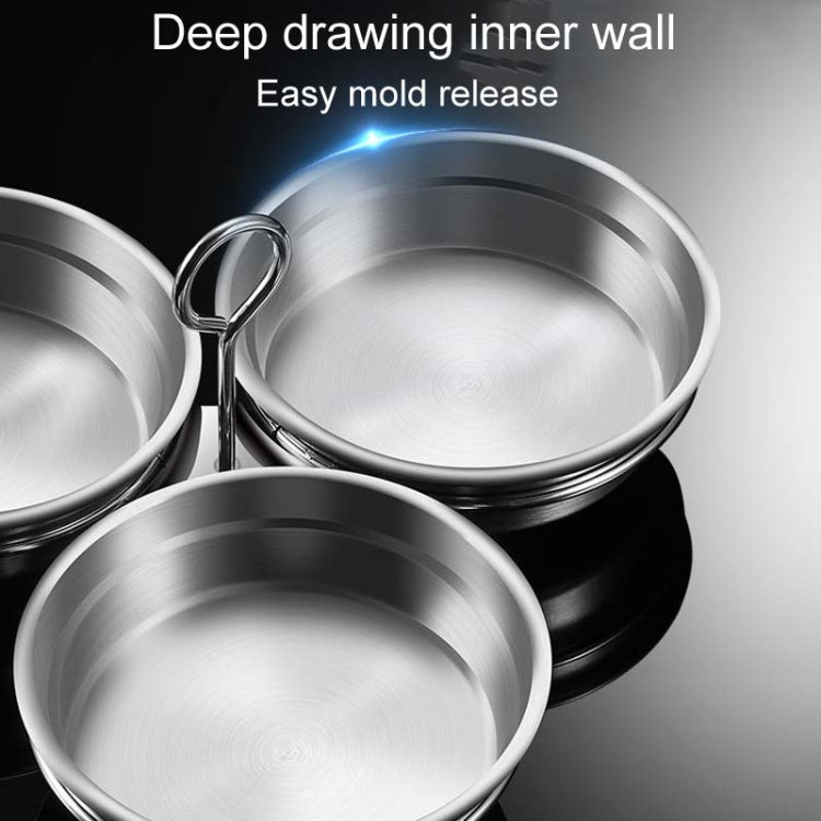 Household Kitchen Stainless Steel DIY Frying Egg Mould, Shape: Round