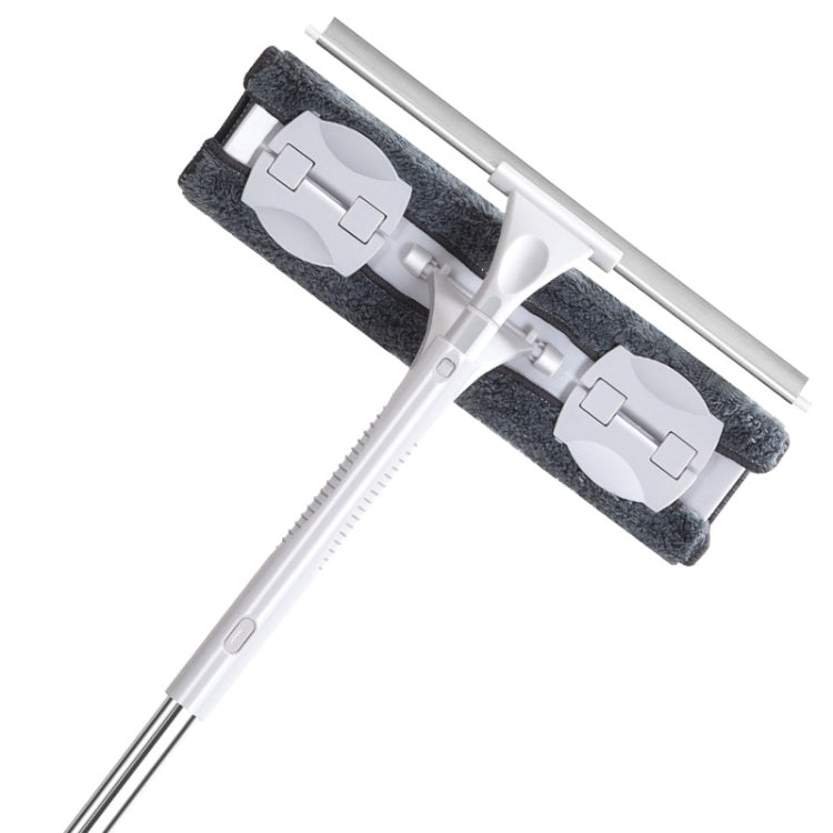 Multifunctional Household Telescopic Rod Double-sided Window Cleaner, Size: Two-section Rod