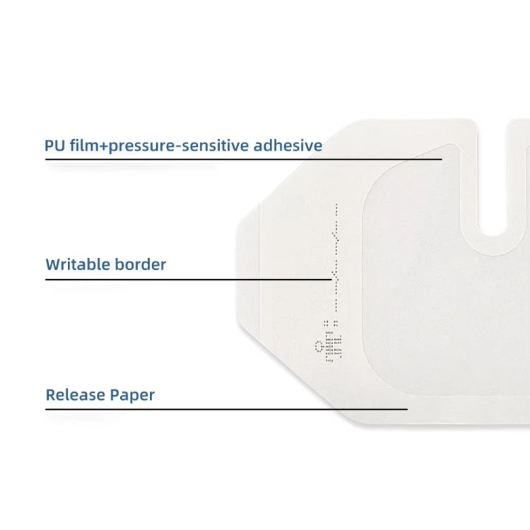 10pcs /Pack Transparent Dressing Waterproof Adhesive Clear Bandages 6x7cm