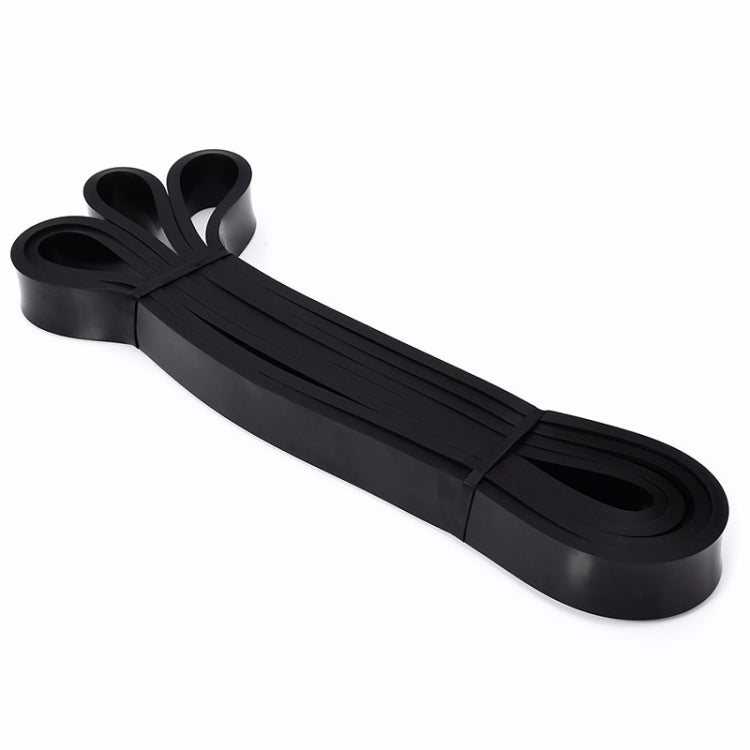 Resistance Band Latex Strength Training Resistance Ring Pull-Ups Assisted Ring Yoga Elastic Band, Spec: 2080x4.5x22mm Black