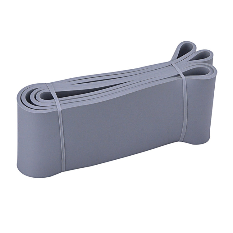 Resistance Band Latex Strength Training Resistance Ring Pull-Ups Assisted Ring Yoga Elastic Band, Spec: 2080x4.5x102mm Gray