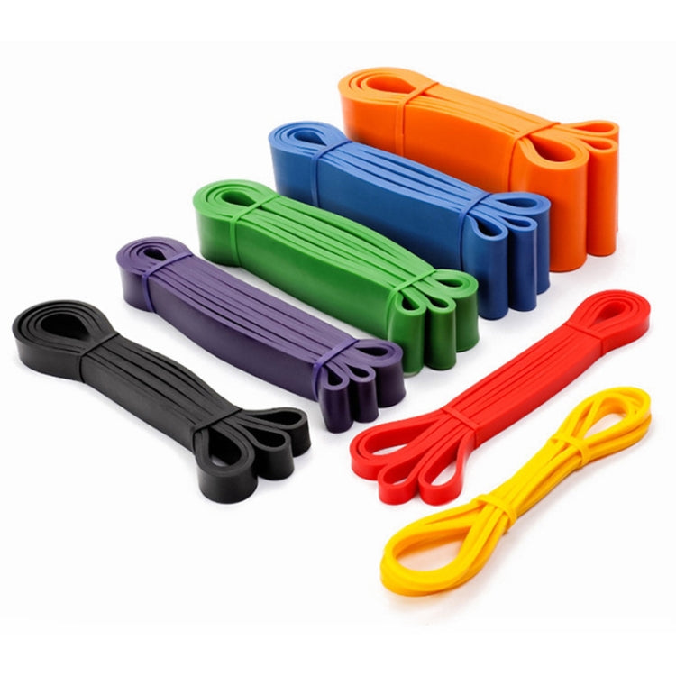 Resistance Band Latex Strength Training Resistance Ring Pull-Ups Assisted Ring Yoga Elastic Band, Spec: 2080x4.5x32mm Purple