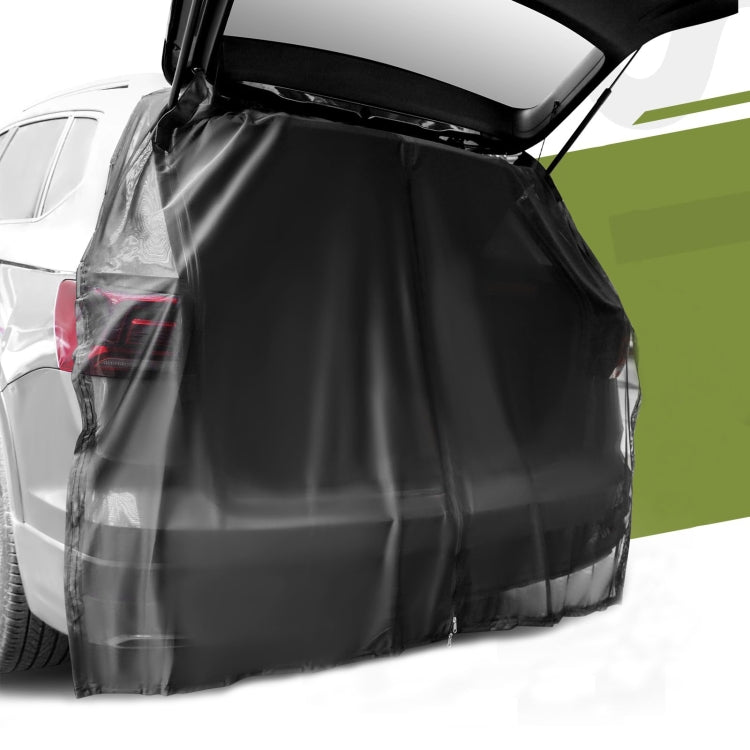 Car Rear Trunk Ventilation Shade Anti-mosquito Screen Cover, Size: M - Set