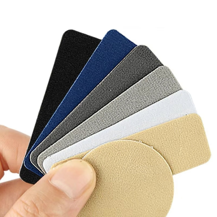 6pcs /Pack Shoe Repair Patches Self Adhesive Sneakers Repair Kit - Black