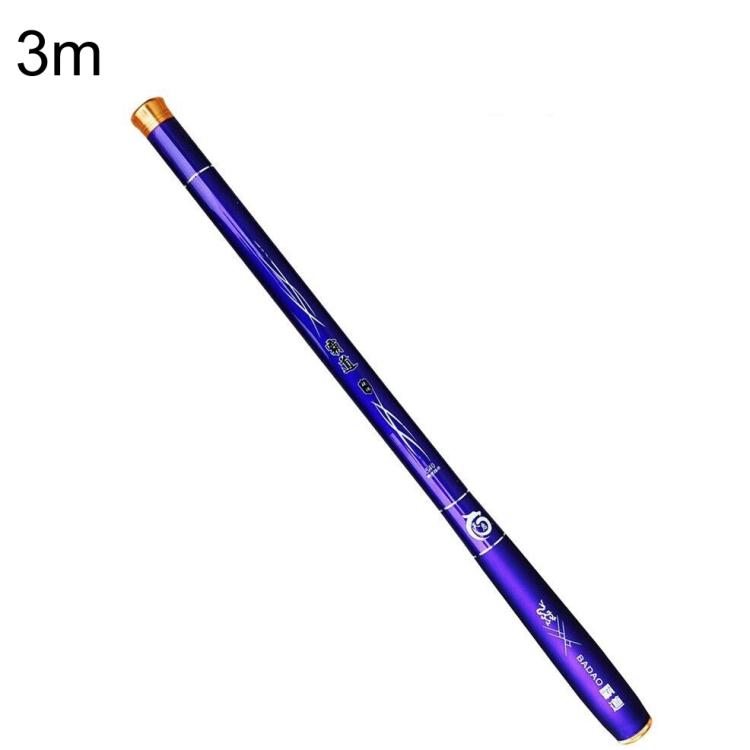 3.0m Pocket Telescopic Short Section Fishing Rod Carbon Stream Ultra Light Super Hard Mini Fishing Hand Pole