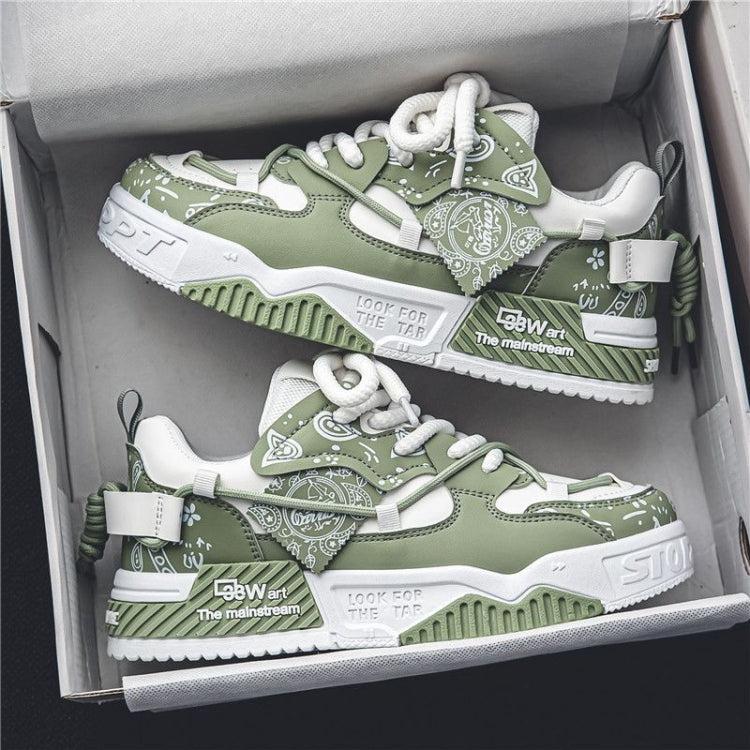 Men Casual Board Shoes Sneaker Versatile Sports Thick Sole Height Increasing Trend Shoes, Size: 41