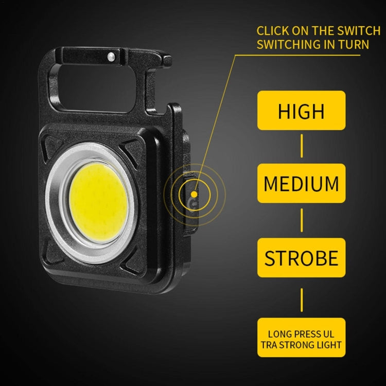 E-SMARTER W5134 Mini LED Glow Torch Strong Light Portable Keychain Light