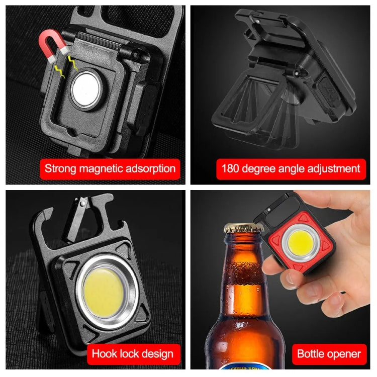 E-SMARTER W5134 Mini LED Glow Torch Strong Light Portable Keychain Light