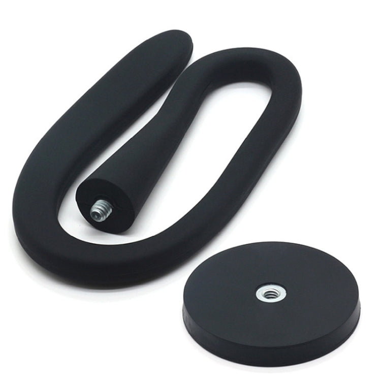 Universal Flexible Magnetic Washing Machine Door Stopper Front Load Washer Door Prop 43mm White