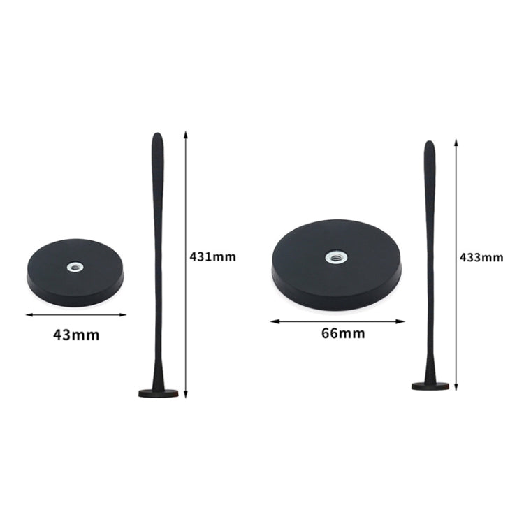 Universal Flexible Magnetic Washing Machine Door Stopper Front Load Washer Door Prop 66mm Black