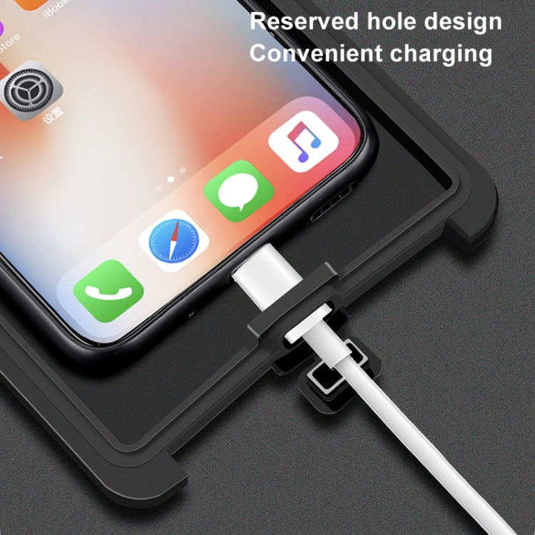 GUB PLUS17 Bicycle Mobile Phone Waterproof Bag Holder Motorcycle Handlebar Rainproof Stand - Black