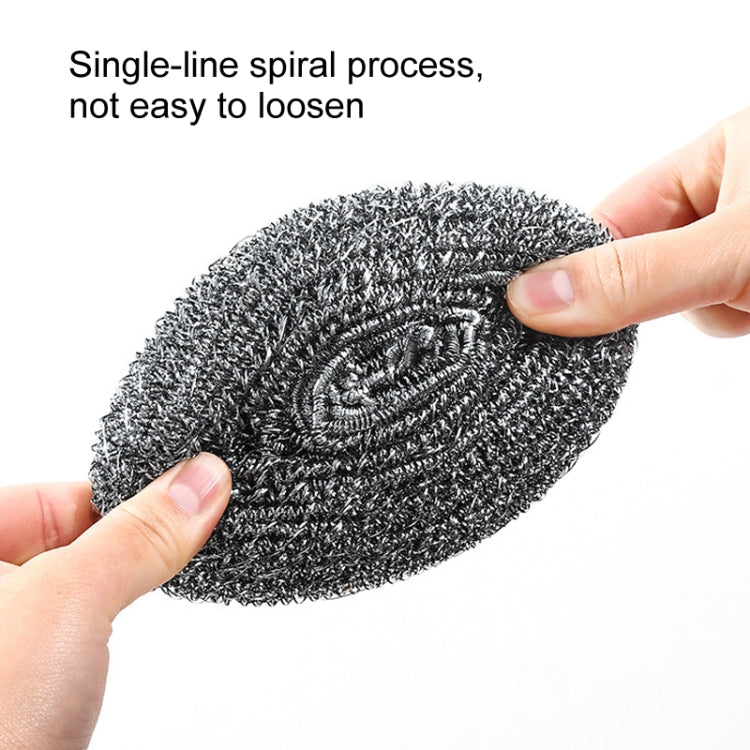 5pcs /Pack 30g Steel Wool Ball Scrubber for Dishes, Pots, Pans, and Ovens Cleaning