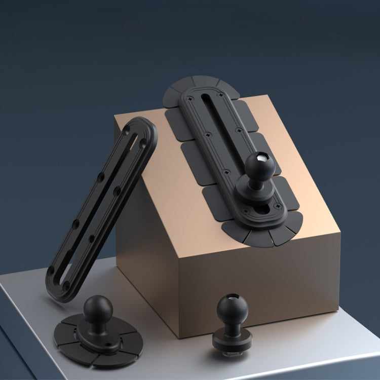 SUV Car Modified Central Control Bracket Base Slider, Specifications: Paste Rail Base