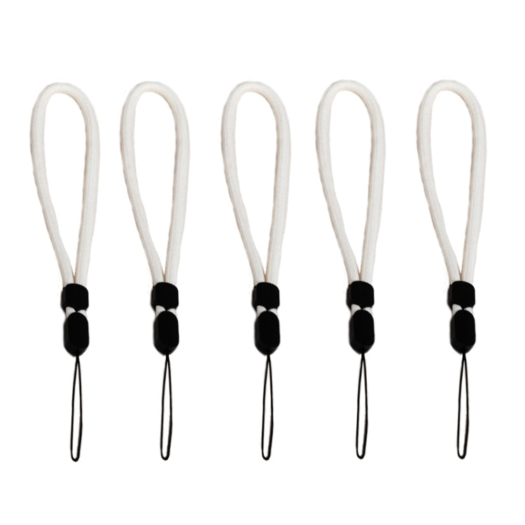 5pcs /Pack Adjustable Mobile Phone Anti-Lost Wrist Braided Lanyard U Disk Lanyard