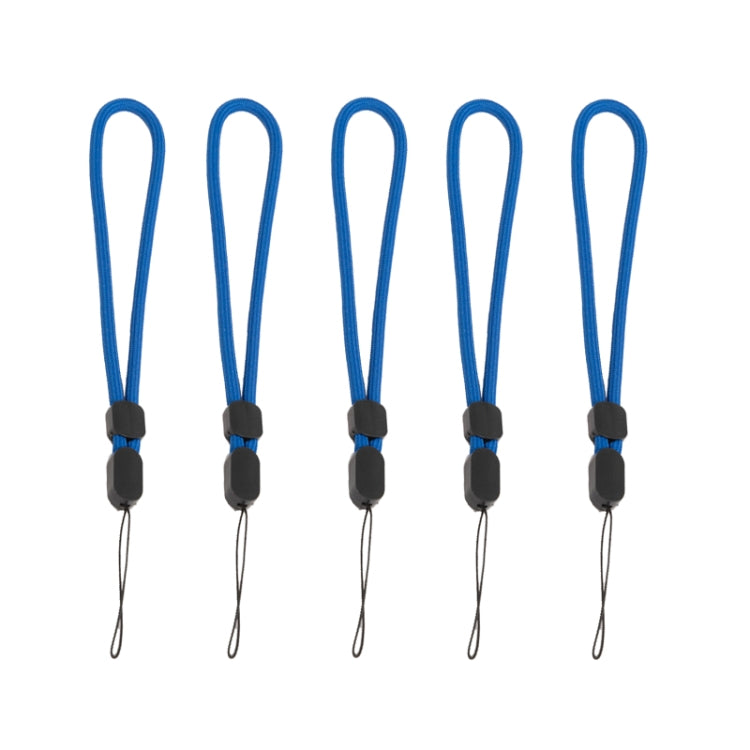5pcs /Pack Adjustable Mobile Phone Anti-Lost Wrist Braided Lanyard U Disk Lanyard